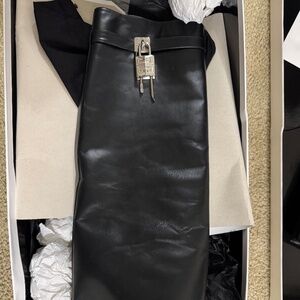 Givenchy shark lock boots